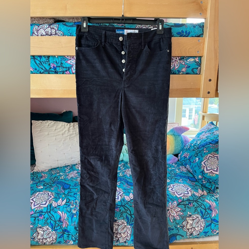 Old Navy Corduroy Bootcut Jeans Size 8 TALL